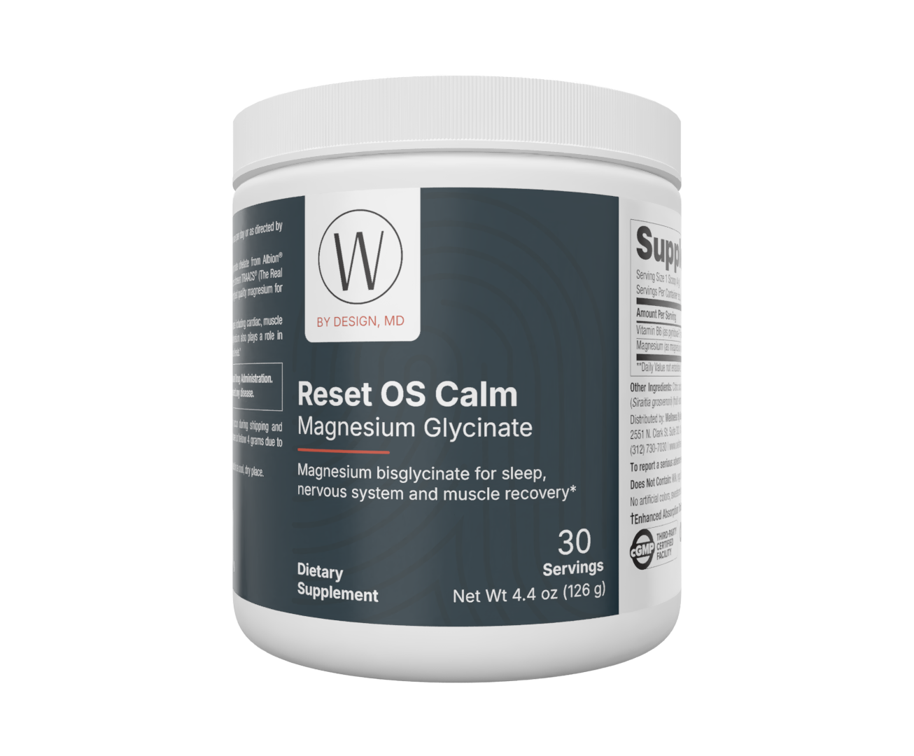 Reset OS Calm — Magnesium Glycinate